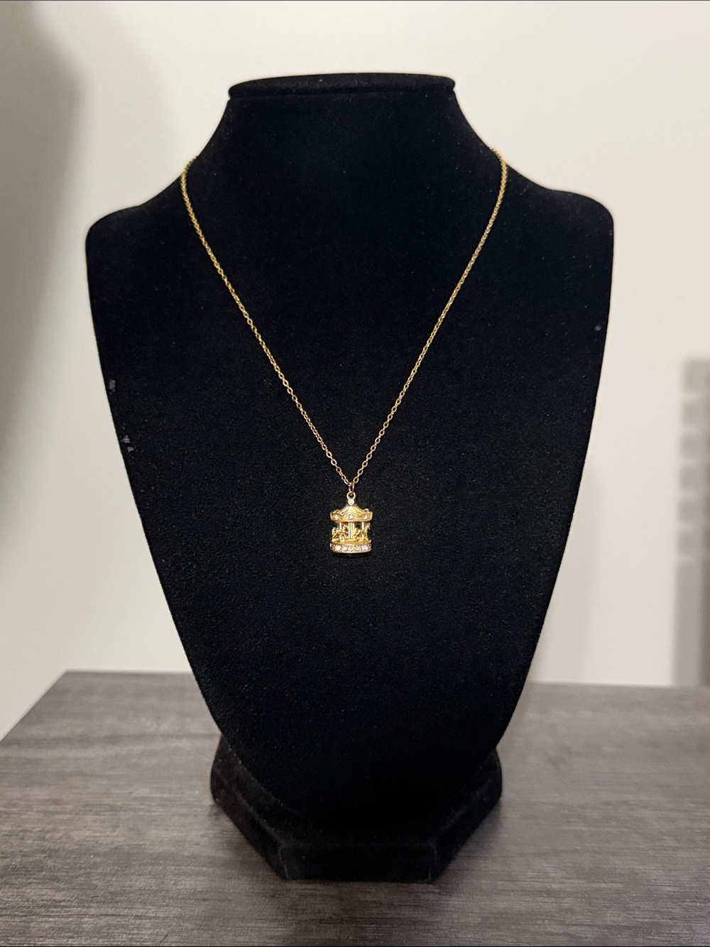 GP SS Carousel Pendant Necklace